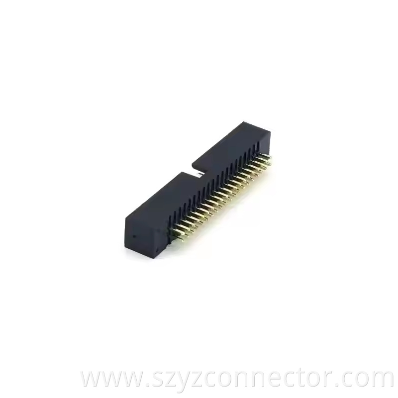 1.27mm Pitch Box Header Straight H4.9mm 6P-68P (1)